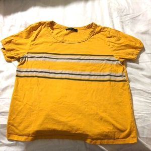 Small, yellow, Short sleeve tee shirt